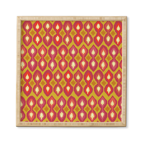 Sharon Turner Party Boardwalk Ikat Framed Wall Art