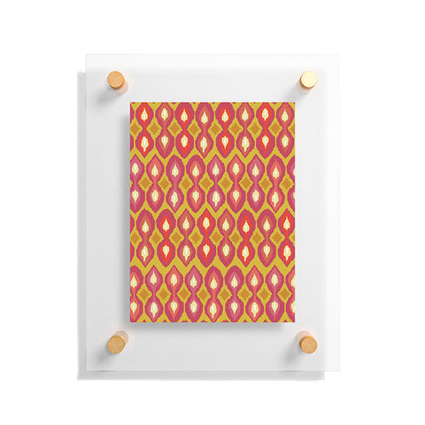 Sharon Turner Party Boardwalk Ikat Floating Acrylic Print