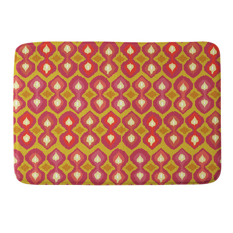 Sharon Turner Party Boardwalk Ikat Memory Foam Bath Mat