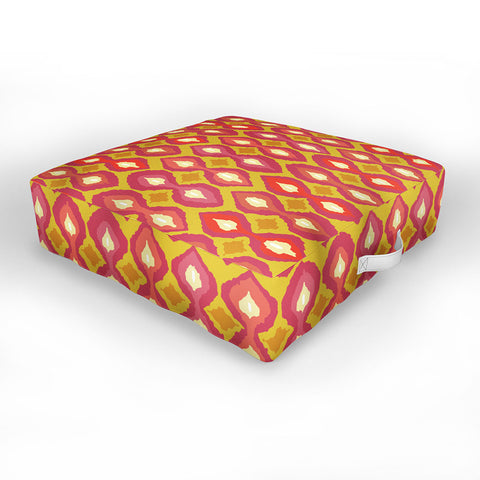 Sharon Turner Party Boardwalk Ikat Outdoor Floor Cushion