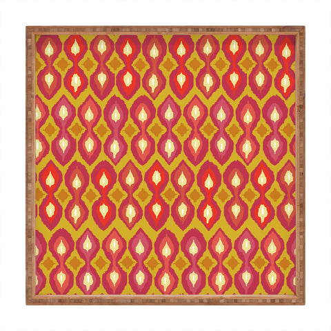Sharon Turner Party Boardwalk Ikat Square Tray