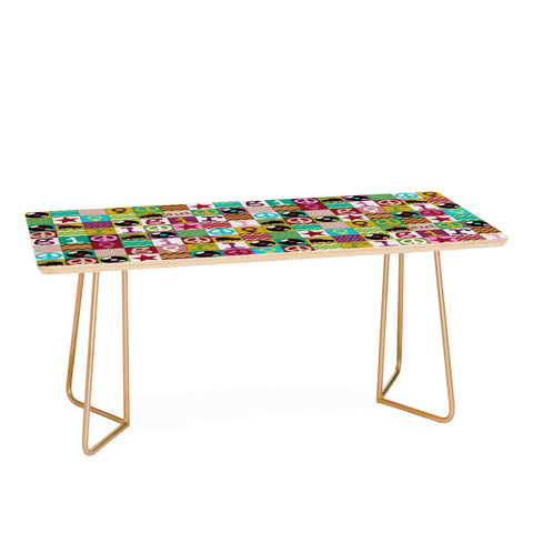 Sharon Turner Patch Girl Coffee Table
