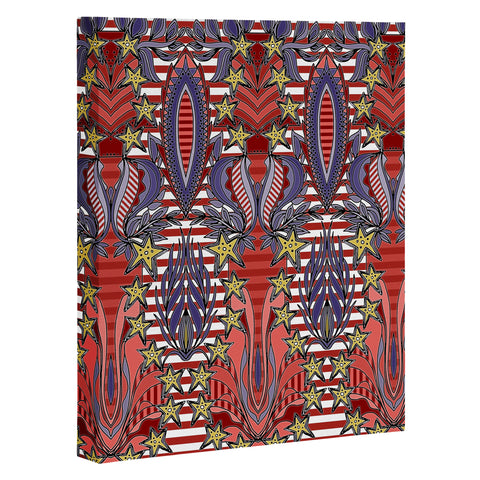 Sharon Turner Patriotic Celebration Art Canvas