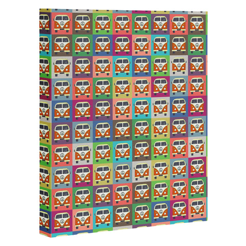 Sharon Turner Peace Campers Art Canvas