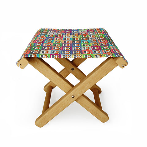 Sharon Turner Peace Campers Folding Stool