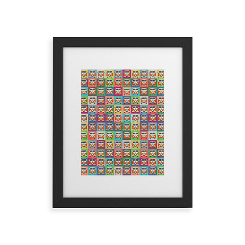 Sharon Turner Peace Campers Framed Art Print