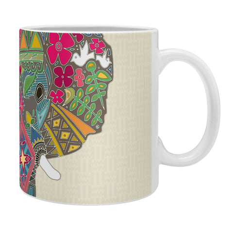 Sharon Turner Peace Elephant Coffee Mug