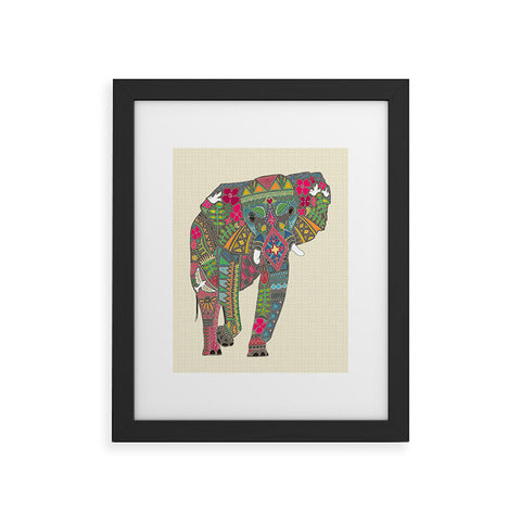 Sharon Turner Peace Elephant Framed Art Print