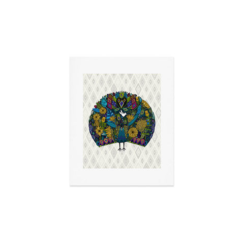 Sharon Turner Peacock Garden Art Print