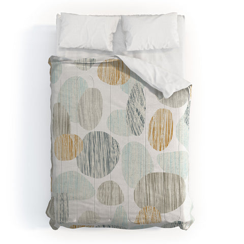 Sharon Turner pebbles copper Comforter