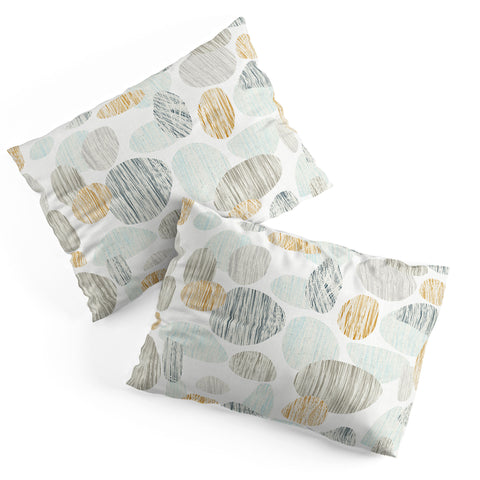 Sharon Turner pebbles copper Pillow Shams