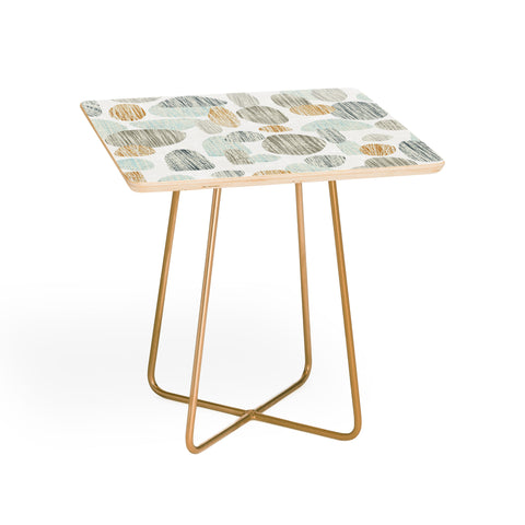 Sharon Turner pebbles copper Side Table