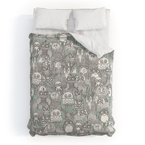 Sharon Turner pencil pinatas Duvet Cover