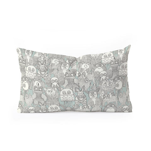 Sharon Turner pencil pinatas Oblong Throw Pillow