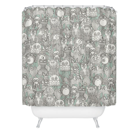 Sharon Turner pencil pinatas Shower Curtain