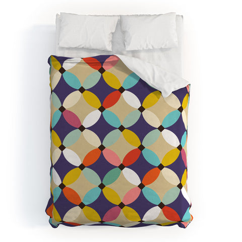 Sharon Turner petals beach Duvet Cover