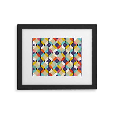 Sharon Turner petals beach Framed Art Print