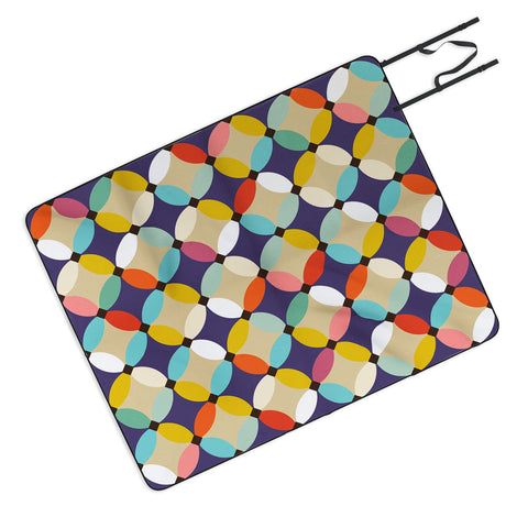 Sharon Turner petals beach Picnic Blanket