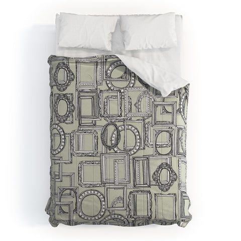 Sharon Turner picture frames aplenty Comforter