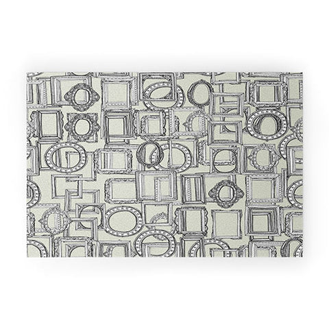 Sharon Turner picture frames aplenty Welcome Mat