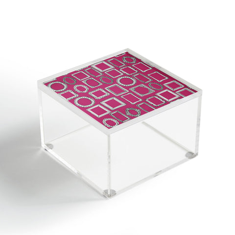 Sharon Turner picture frames fuchsia Acrylic Box
