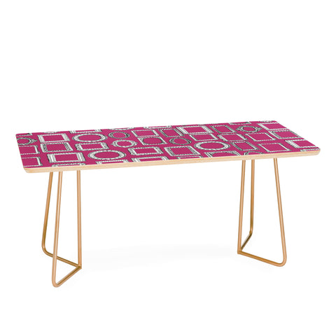 Sharon Turner picture frames fuchsia Coffee Table