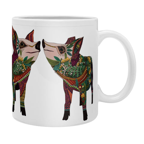 Sharon Turner pig love Coffee Mug