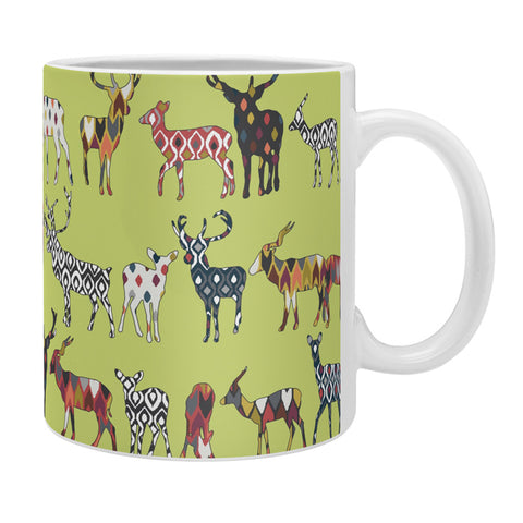 Sharon Turner Pistachio Spice Deer Coffee Mug