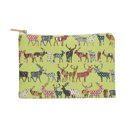 Sharon Turner Pistachio Spice Deer Pouch