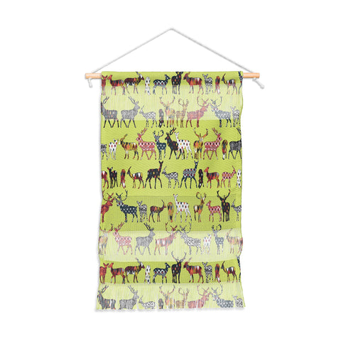 Sharon Turner Pistachio Spice Deer Wall Hanging Portrait