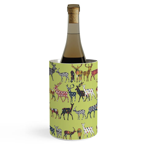 Sharon Turner Pistachio Spice Deer Wine Chiller