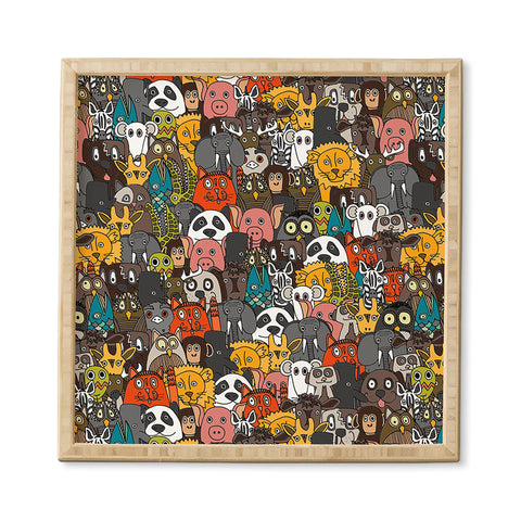 Sharon Turner Plushies Framed Wall Art