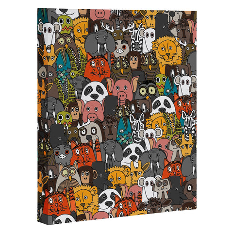 Sharon Turner Plushies Art Canvas