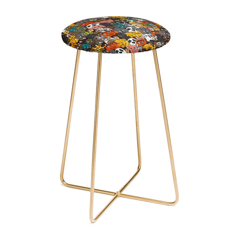 Sharon Turner Plushies Counter Stool