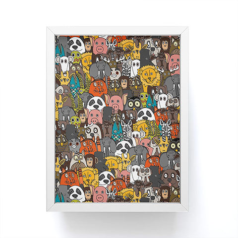 Sharon Turner Plushies Framed Mini Art Print