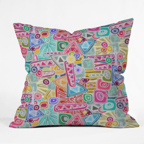 Sharon Turner Precious Outdoor Throw Pillow