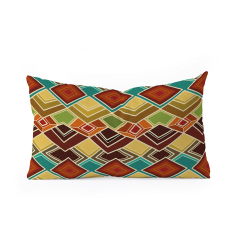 Sharon Turner Raffia Oblong Throw Pillow