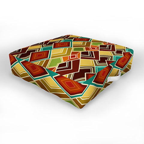 Sharon Turner Raffia Outdoor Floor Cushion