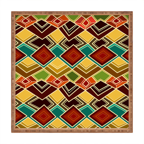 Sharon Turner Raffia Square Tray