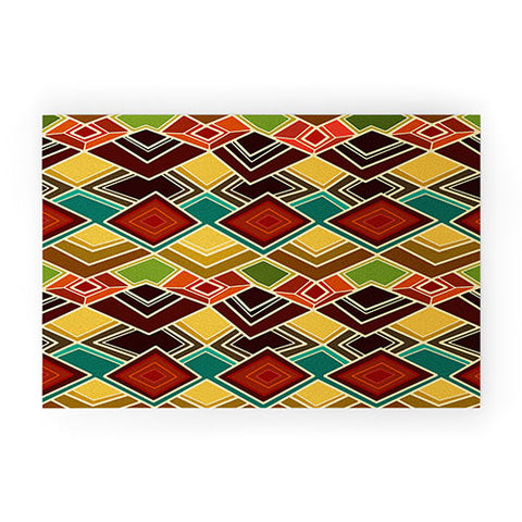 Sharon Turner Raffia Welcome Mat