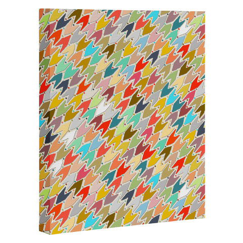 Sharon Turner Rashmi ikat Art Canvas