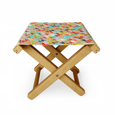 Sharon Turner Rashmi ikat Folding Stool
