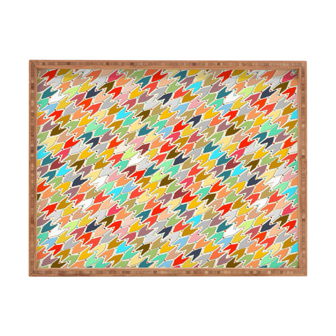 Sharon Turner Rashmi ikat Rectangular Tray