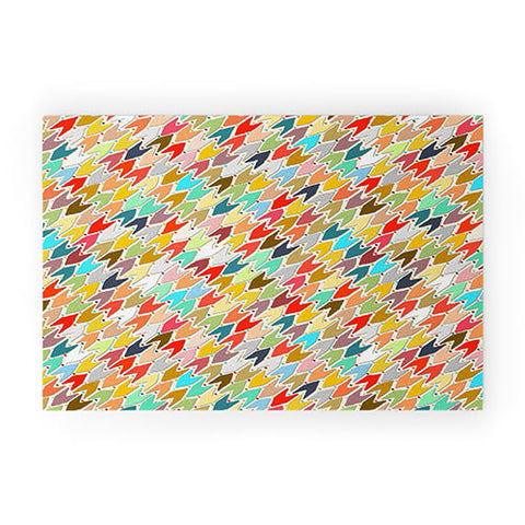 Sharon Turner Rashmi ikat Welcome Mat