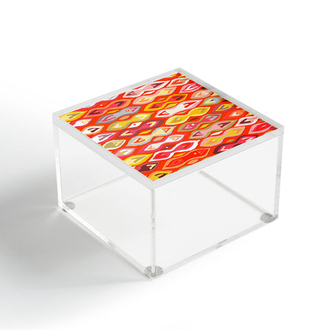 Sharon Turner Raveena ikat Acrylic Box