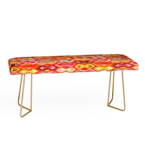 Sharon Turner Raveena ikat Bench