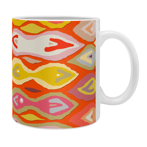 Sharon Turner Raveena ikat Coffee Mug
