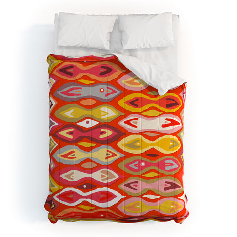 Sharon Turner Raveena ikat Comforter
