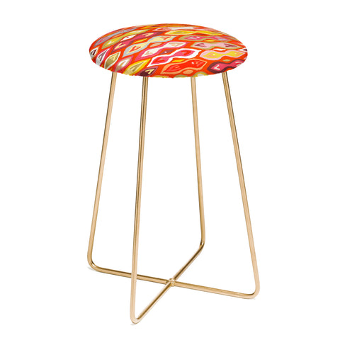 Sharon Turner Raveena ikat Counter Stool