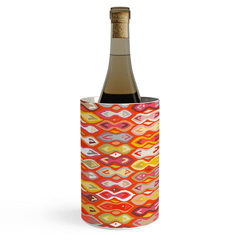 Sharon Turner Raveena ikat Wine Chiller